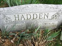 Hadden, L. Gerald and Gwen A